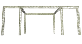 Traversenstand 4 x 7m Ausleger ( Gesamtl&auml;nge 11m )