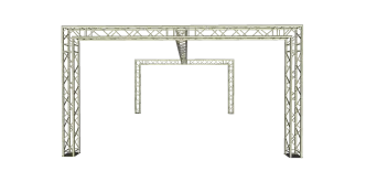 H Traversenstand 5,5 x 7 m