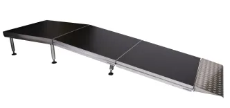Podest- Rampe 10 x 1 m (SET)