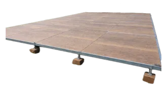 15 x 15 m Holzboden (SET)  Unterbau 