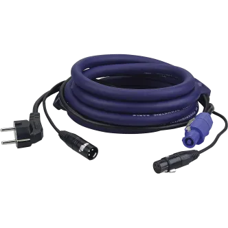 8 Pol. Speakon Hybrid Kabel 3 m
