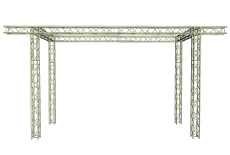 LED Wand Support mit Eventgewicht 6,60x 5,00 m 