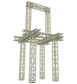 Traversentower 2,85 x 2,90 m