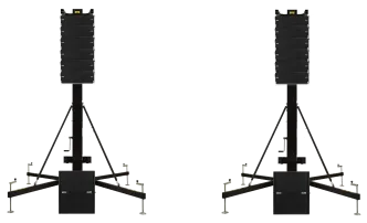 DVA Line Array Set LIFT12T-2B 