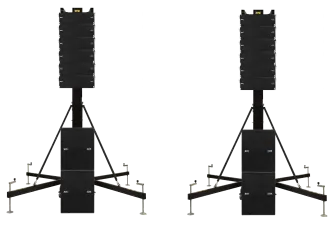 DVA Line Array Set LIFT12T-4B
