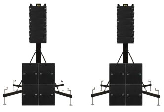 DVA Line Array Set LIFT12T-8B 