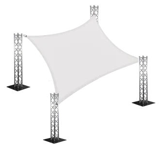 Sonnensegel SET 4,0 x 5,0 Meter 