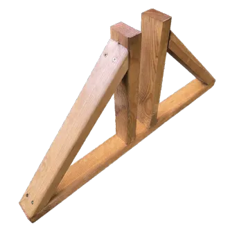 Standfu&szlig; f&uuml;r Bambus Wand 