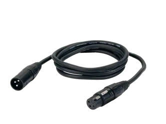 XLR-Kabel 3 Pol. 1m