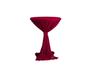 Wurfhusse mit Schleife bordeaux